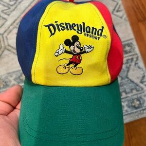Disney Colorful Mickey Mouse Propeller Adjustable Hat